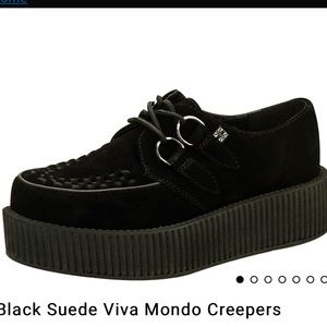 Brand new suede mondo creepers nwt